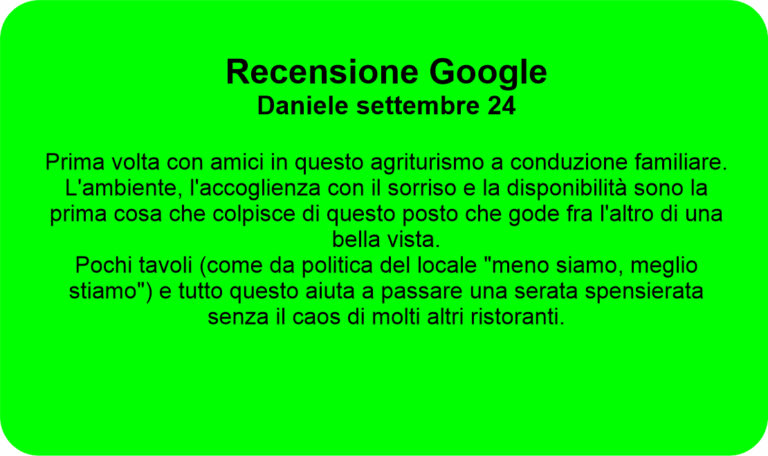 recensione daniele